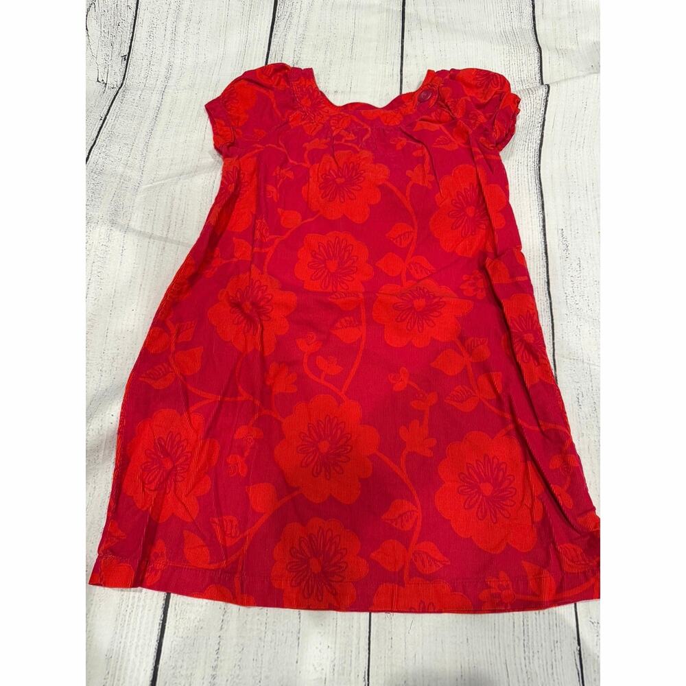 Cherokee Corduroy Floral Print Dress 5T
